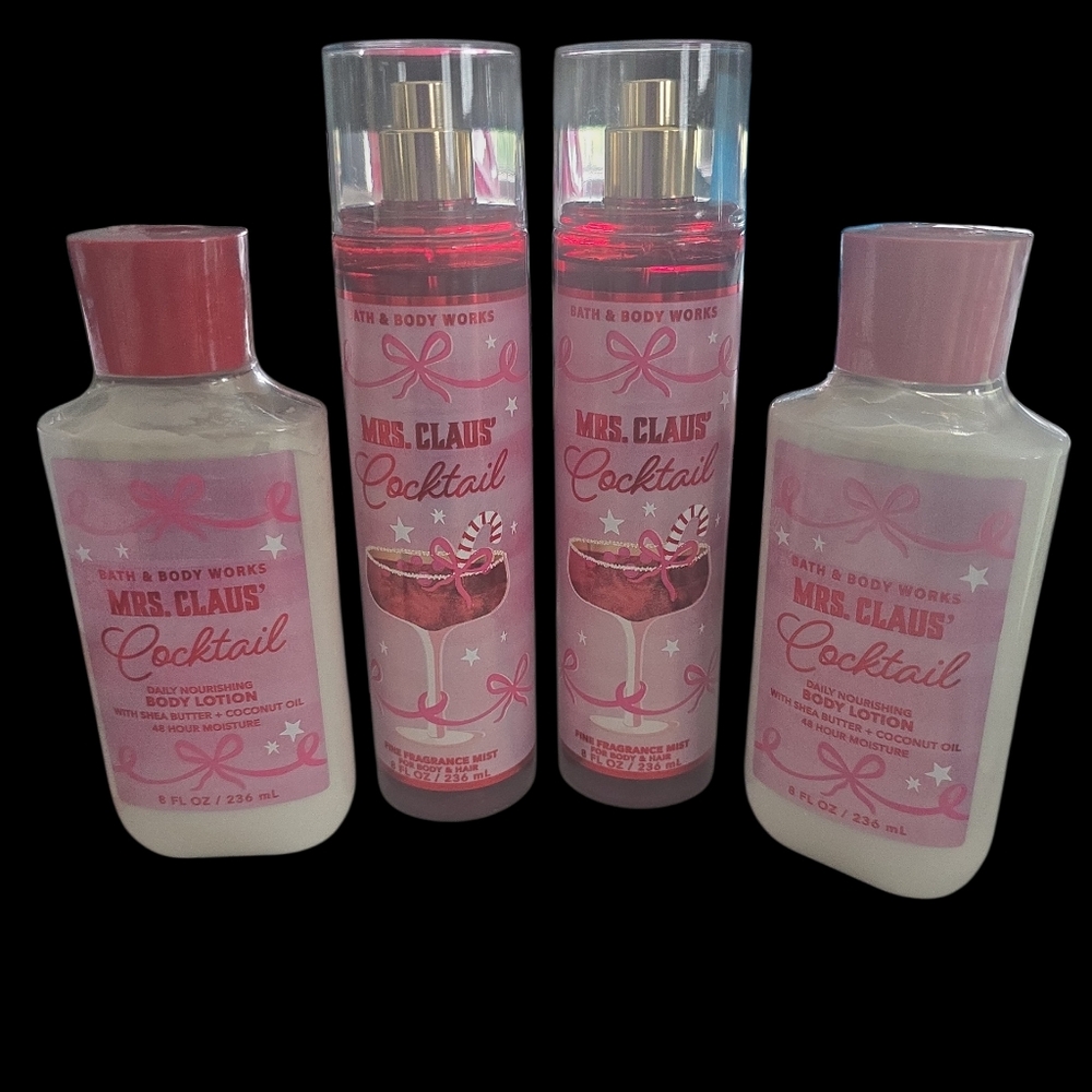 Bath & Body Works Mrs. Claus' Cocktail Bundle
